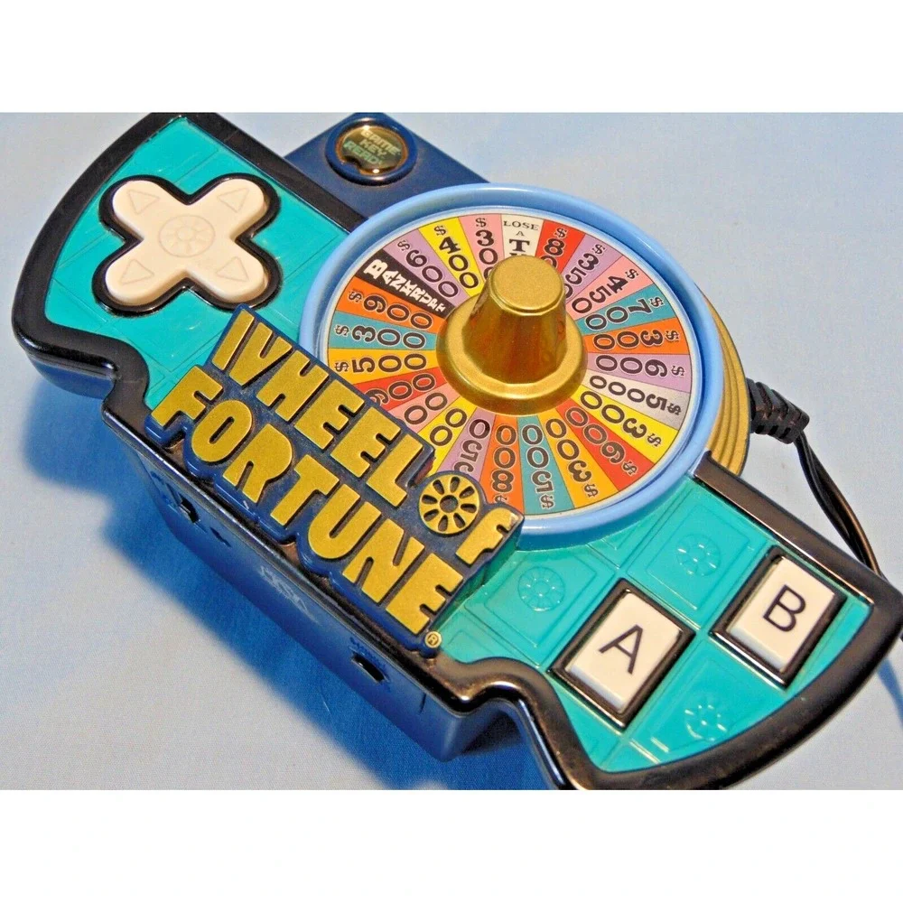 Wheel of Fortune TV Plug N Play Game Jakks Pacific Video Plug and Play (Tested)‎